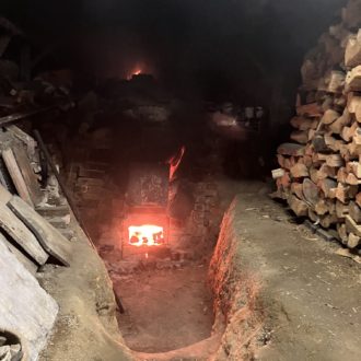 穴窯初見学♪...